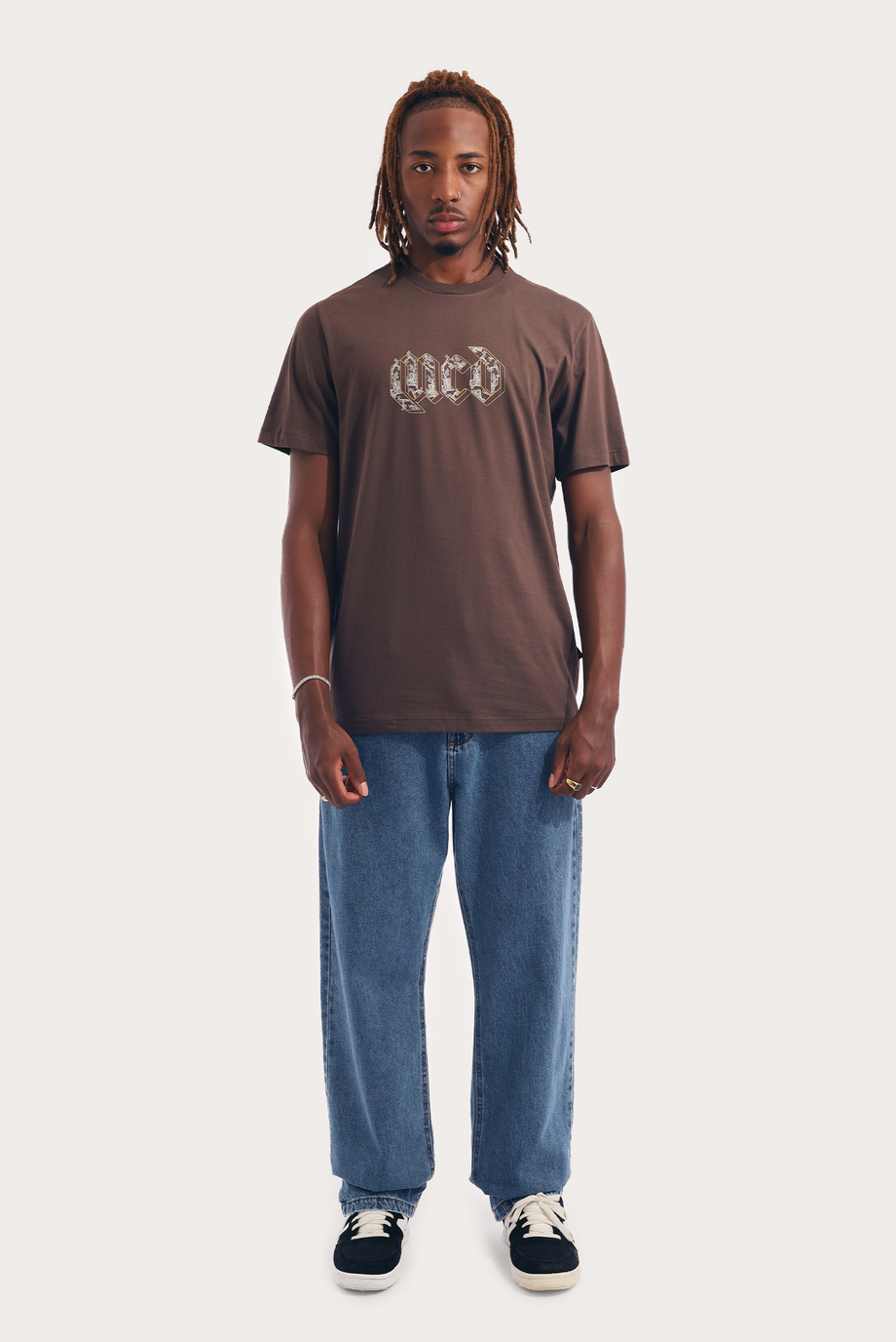 T-Shirt Regular M/C Com Aviamentaçao Hod
